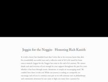 Tablet Screenshot of joggin4thenoggin.com